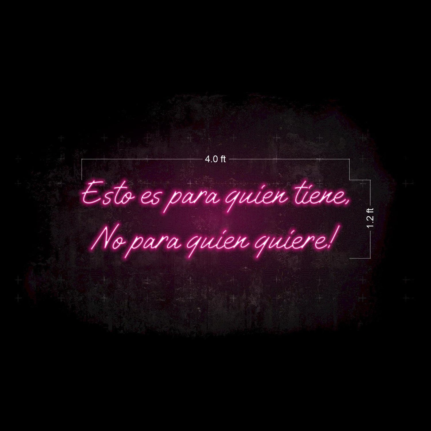 For Those Who Have Pink Script Led Neon Sign Bar Restaurant Wall Art | Shineneon