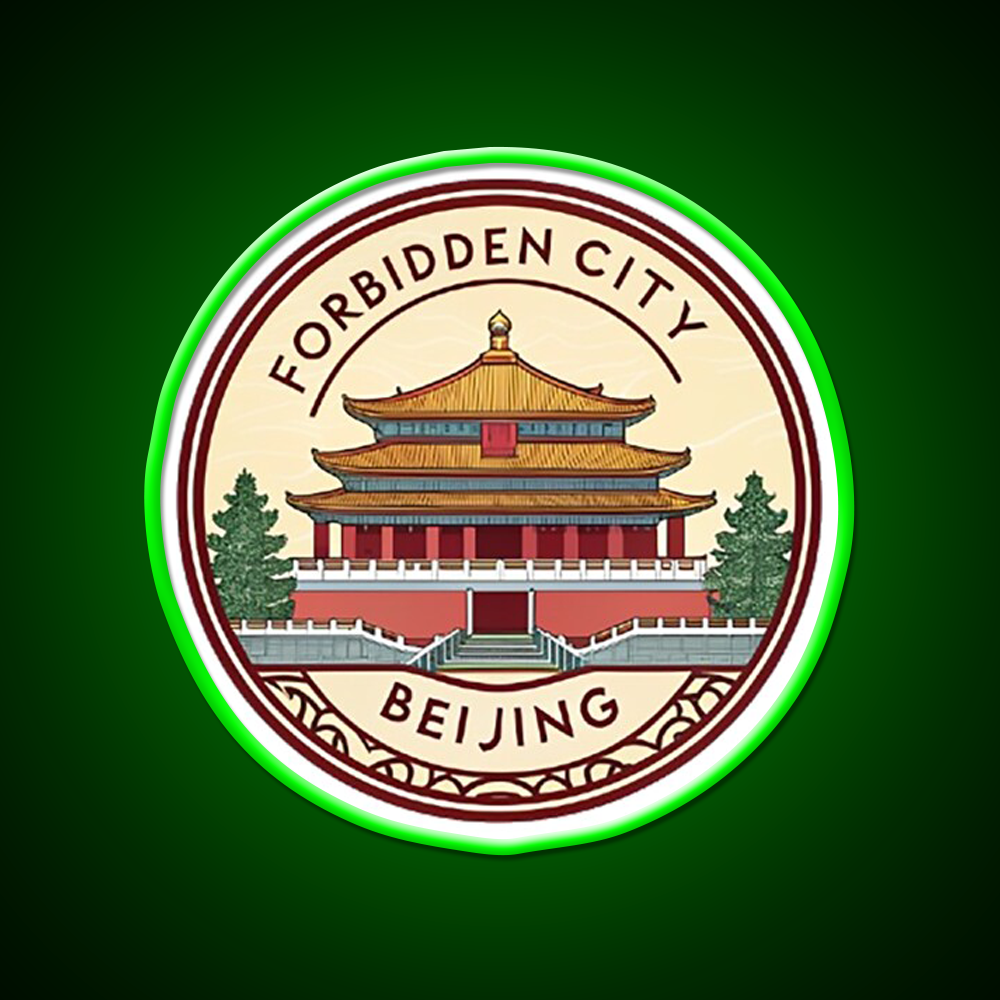 Forbidden City Beijing Asian Cultural Led Neon Sign Rgb Color - LED neon sign view 8