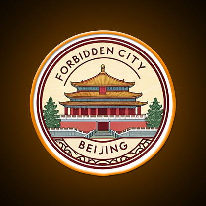 Forbidden City Beijing Asian Cultural Led Neon Sign Rgb Color - LED neon sign view 6