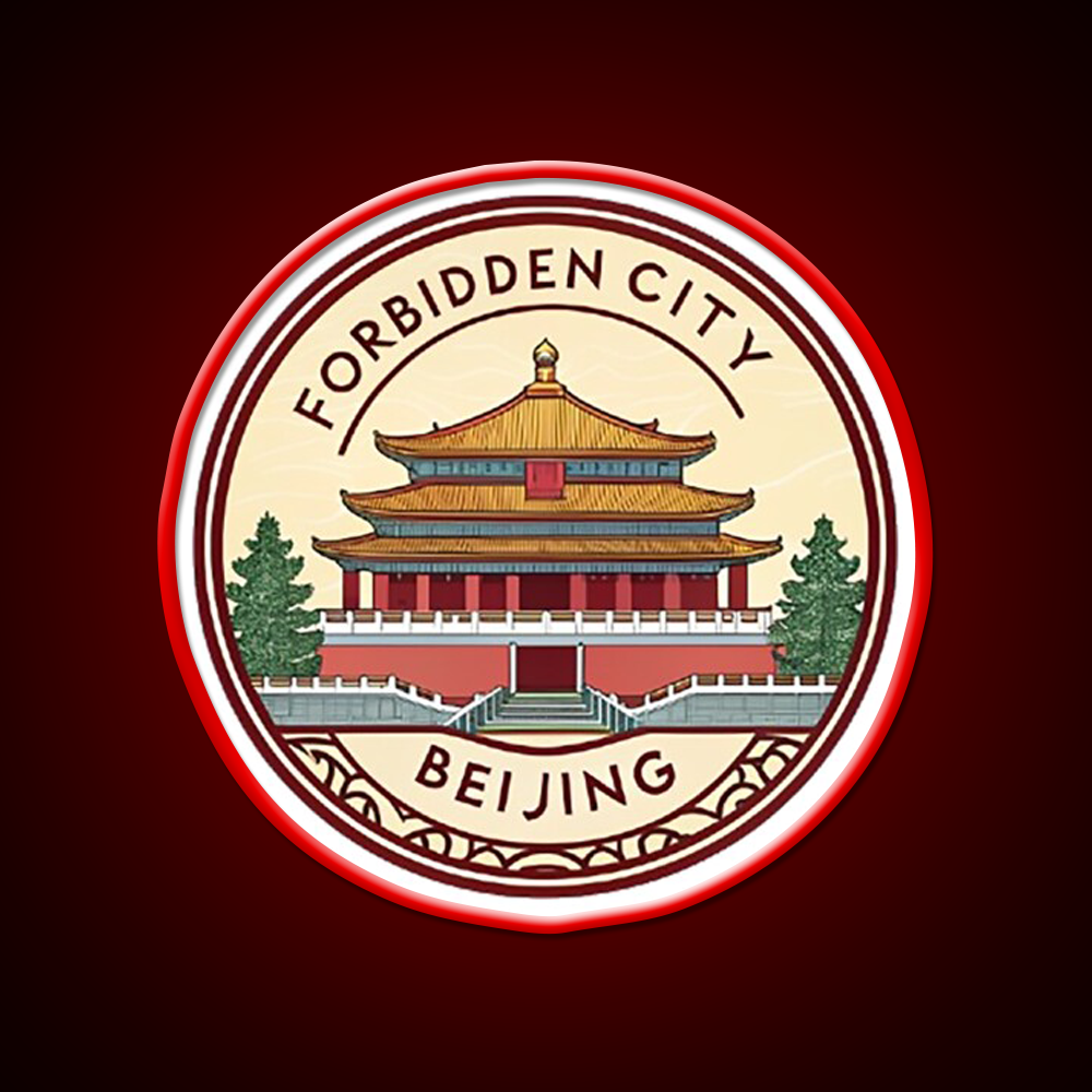 Forbidden City Beijing Asian Cultural Led Neon Sign Rgb Color - LED neon sign view 10
