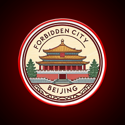 Forbidden City Beijing Asian Cultural Led Neon Sign Rgb Color - Shineneon
