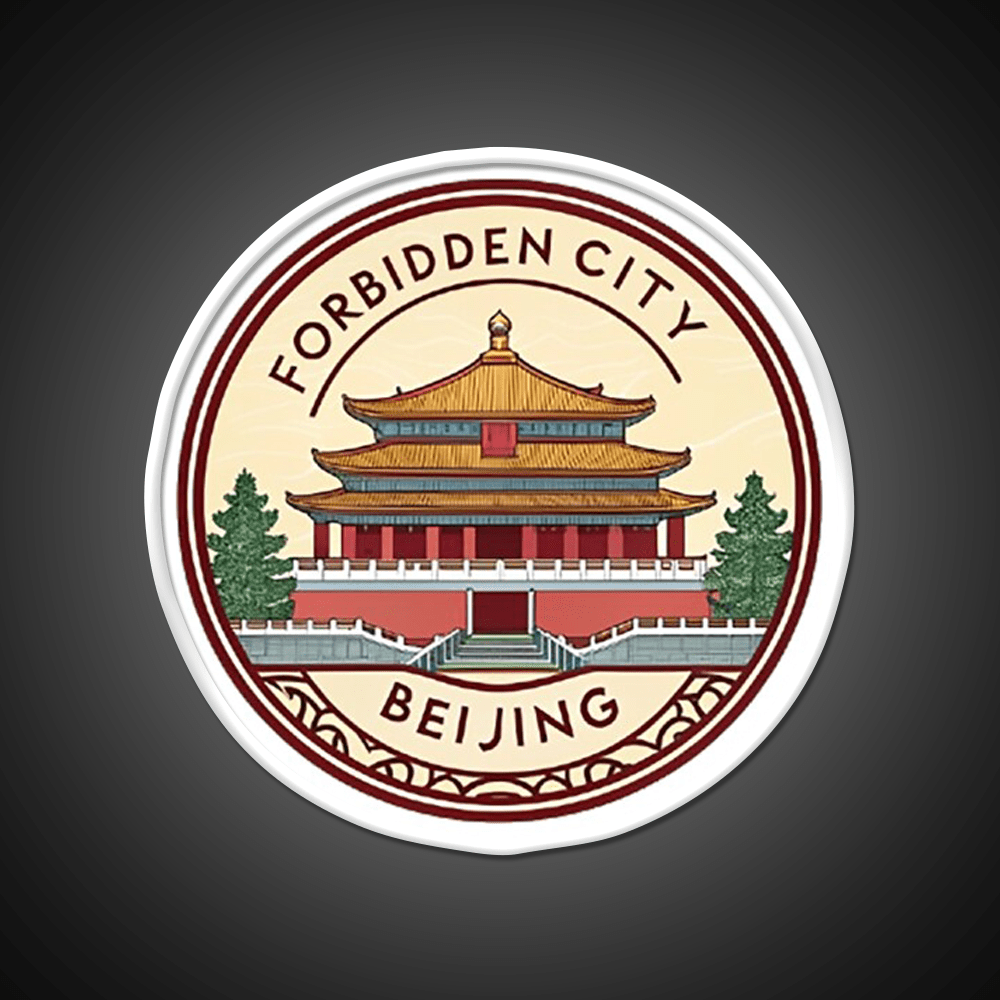 Forbidden City Beijing Asian Cultural Led Neon Sign Rgb Color - Shineneon