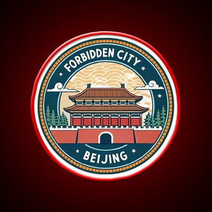 Forbidden City Beijing Asian Cultural Led Neon Sign Wall Art Rgb Color - LED neon sign view 10