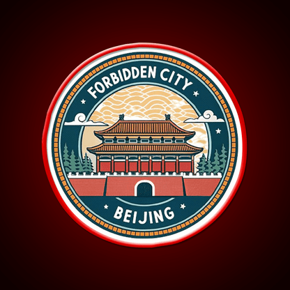 Forbidden City Beijing Asian Cultural Led Neon Sign Wall Art Rgb Color - Shineneon