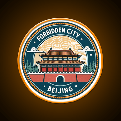 Forbidden City Beijing Asian Cultural Led Neon Sign Wall Art Rgb Color - Shineneon