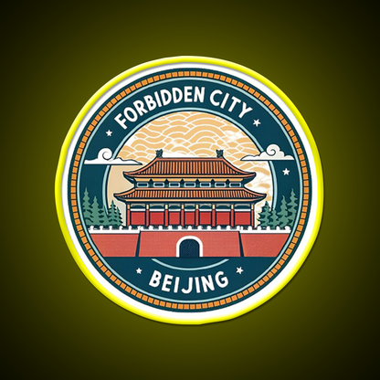 Forbidden City Beijing Asian Cultural Led Neon Sign Wall Art Rgb Color - LED neon sign view 7