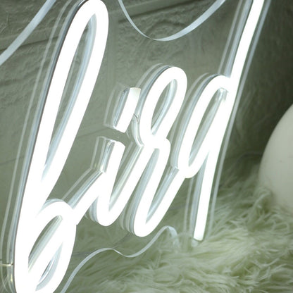 Fore The Bird White Led Neon Sign - Shineneon