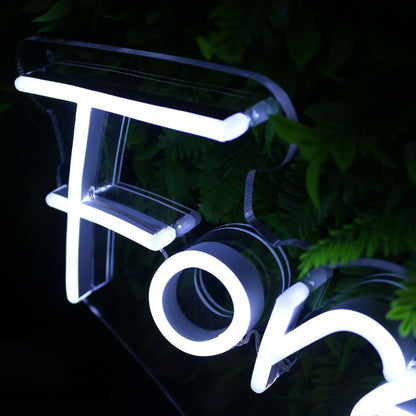 Forever 61 White Neon Sign | Shineneon