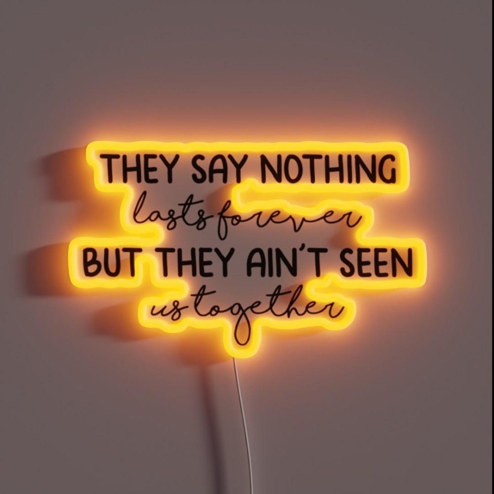 Forever After All Rgb Led Neon Sign - Shineneon