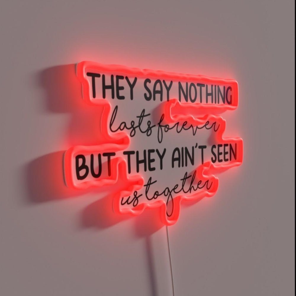 Forever After All Rgb Led Neon Sign - Shineneon
