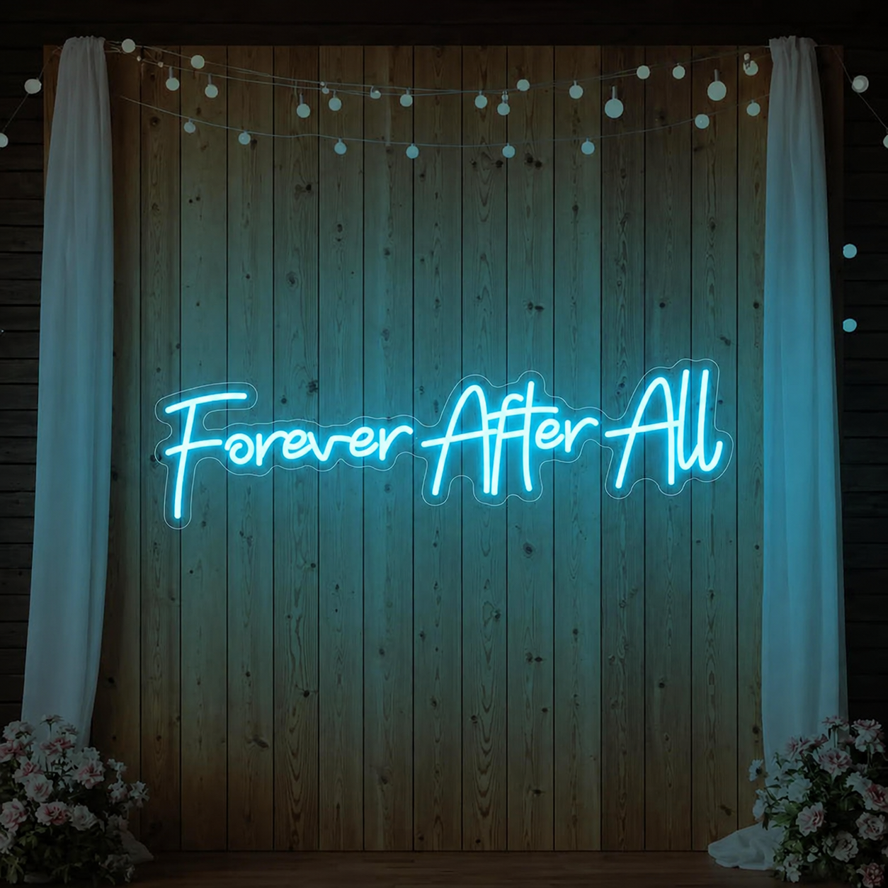 Forever After All Wall Decor LED Neon Sign - 01 Original Product Image