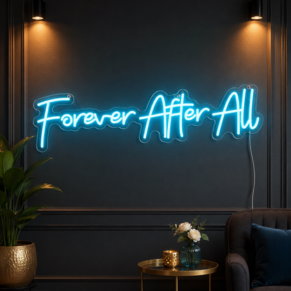 Forever After All Wall Decor LED Neon Sign - 02 High-Converting Product Image