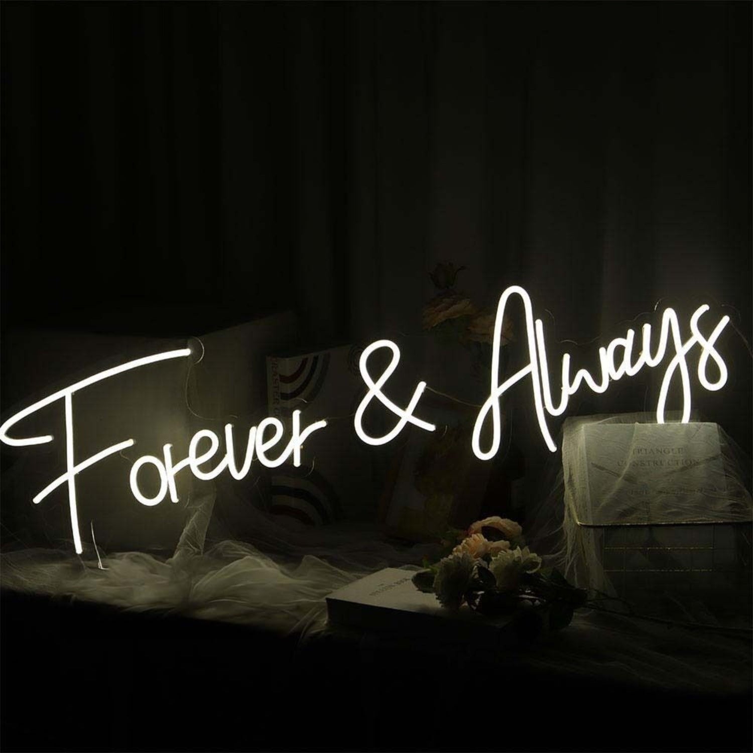 Forever And Always Neon Sign For Romantic And Loving Spaces | Shineneon
