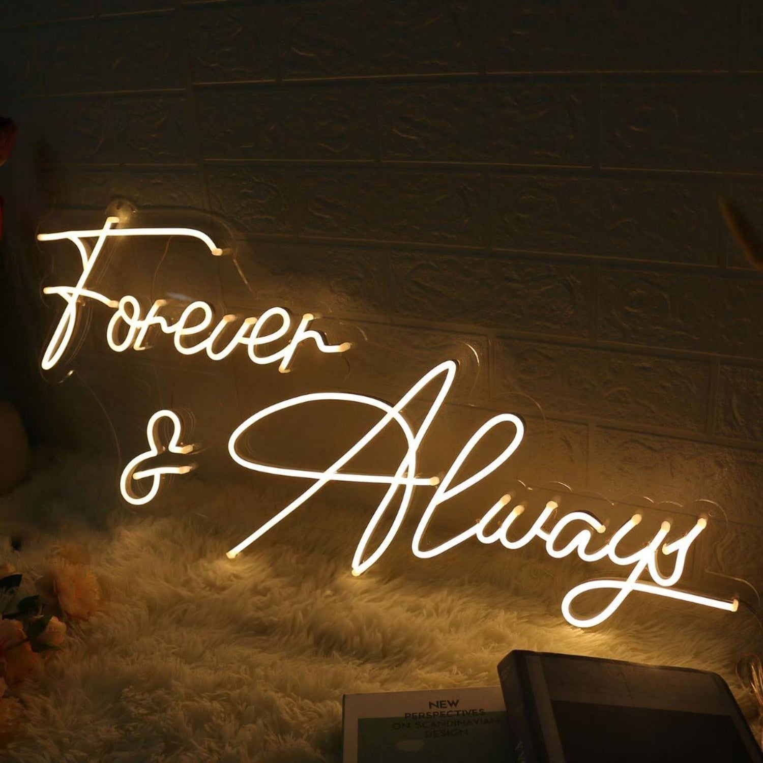Forever And Always Yellow Wedding Led Neon Sign | Shineneon