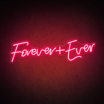 Forever And Ever Wedding Led Neon Sign | Shineneon