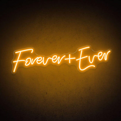 Forever And Ever Wedding Led Neon Sign | Shineneon