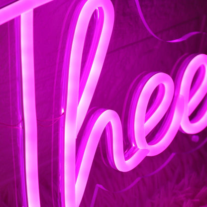 Forever To Thee Pink Led Neon Sign - Shineneon