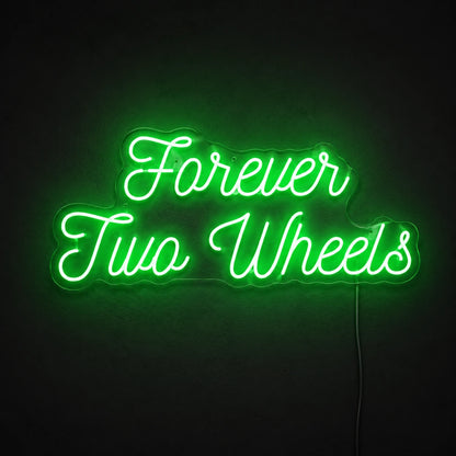 Forever Two Wheels Neon Sign LED Neon Sign high-converting product image