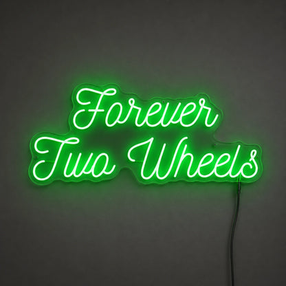 Forever Two Wheels Neon Sign LED Neon Sign main product image