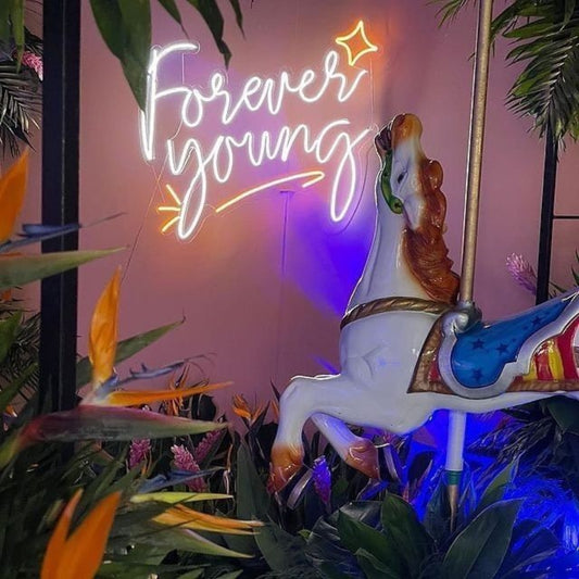 Forever Young Led Sign Business Neon Signs