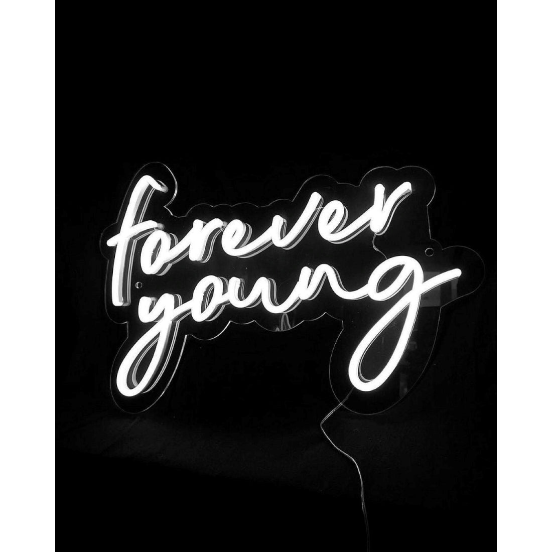 Forever Young Led Sign Business Neon Signs Wall Art