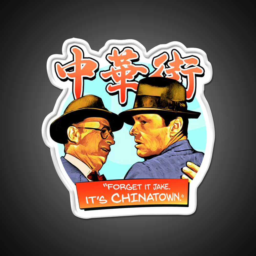 Forget It Jake Its Chinatown Asian Cultural Led Neon Sign Rgb Color - LED neon sign view 11