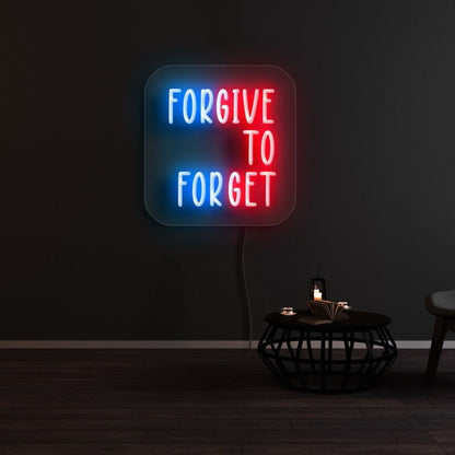 Forgive To Forget Led Neon Sign - Shineneon