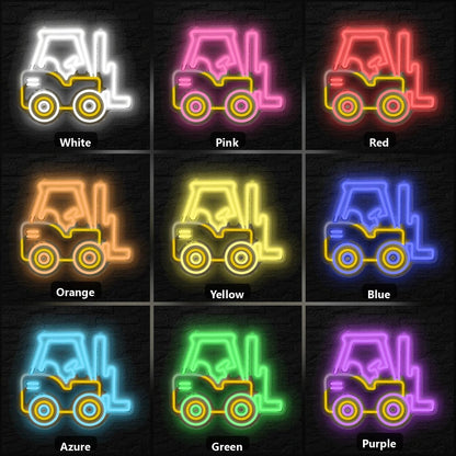 Forklift Vintage LED Neon Sign - Shineneon