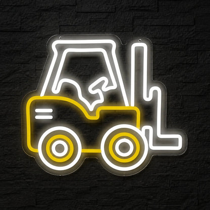 Forklift Vintage LED Neon Sign - Shineneon