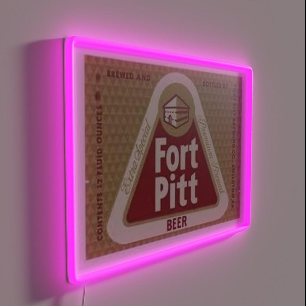Fort Pitt Beer Rgb Led Neon Sign - Shineneon