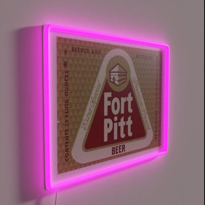 Fort Pitt Beer Rgb Led Neon Sign - Shineneon