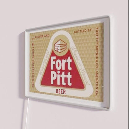 Fort Pitt Beer Rgb Led Neon Sign - Shineneon