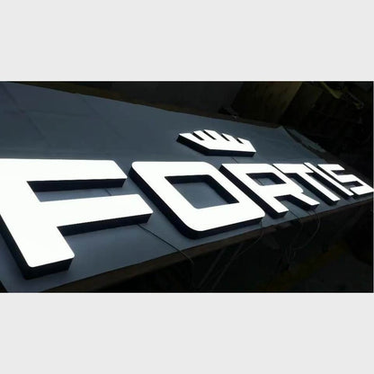 Fortis 3D Frontlit Channel Letters Led Light Sign