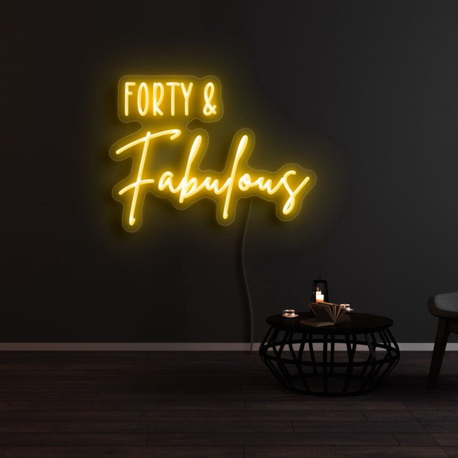 Forty And Fabulous Led Neon Sign - Shineneon