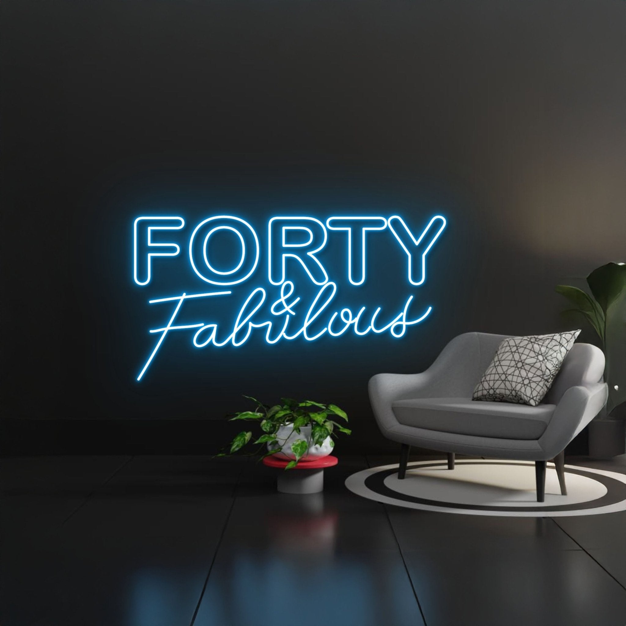 Forty Fabulous Birthday Decorations For Her Gifts - Shineneon