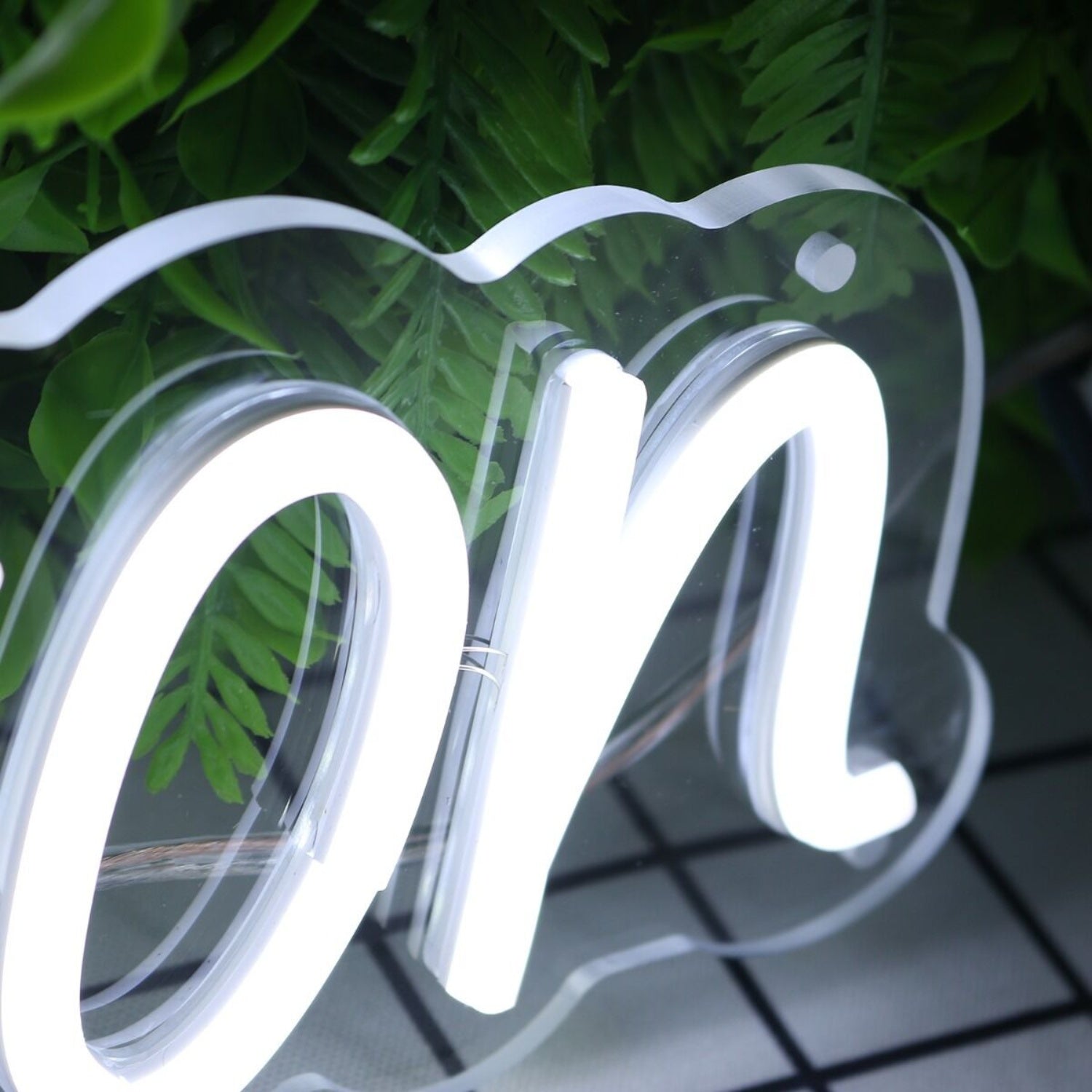 Fotomaton White Led Neon Sign - Shineneon