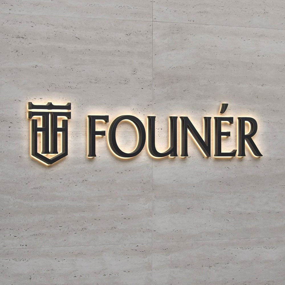 Founer 3D Backlit Channel Letters Led Light Sign - Shineneon