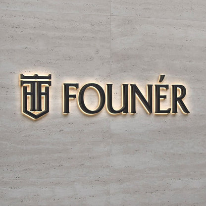 Founer 3D Backlit Channel Letters Led Light Sign - Shineneon