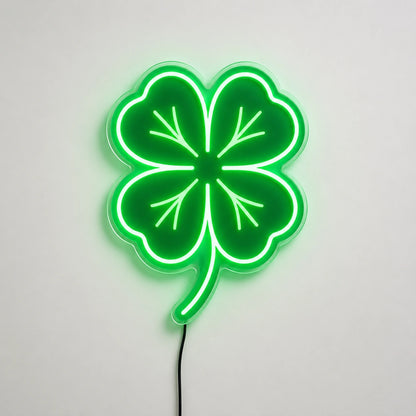 Four Leaf Clover Neon Sign LED Neon Sign main product image