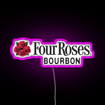 Four Roses Bourbon Rgb Neon Sign - Shineneon
