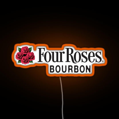 Four Roses Bourbon Rgb Neon Sign - Shineneon