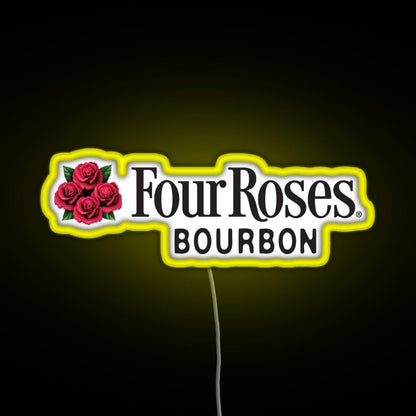 Four Roses Bourbon Rgb Neon Sign - Shineneon