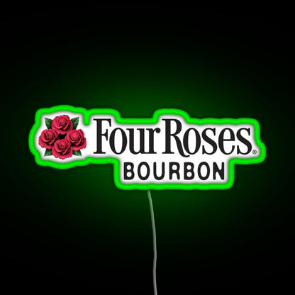 Four Roses Bourbon Rgb Neon Sign - Shineneon