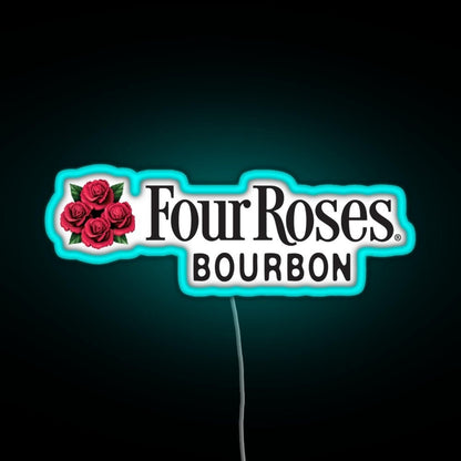 Four Roses Bourbon Rgb Neon Sign - Shineneon