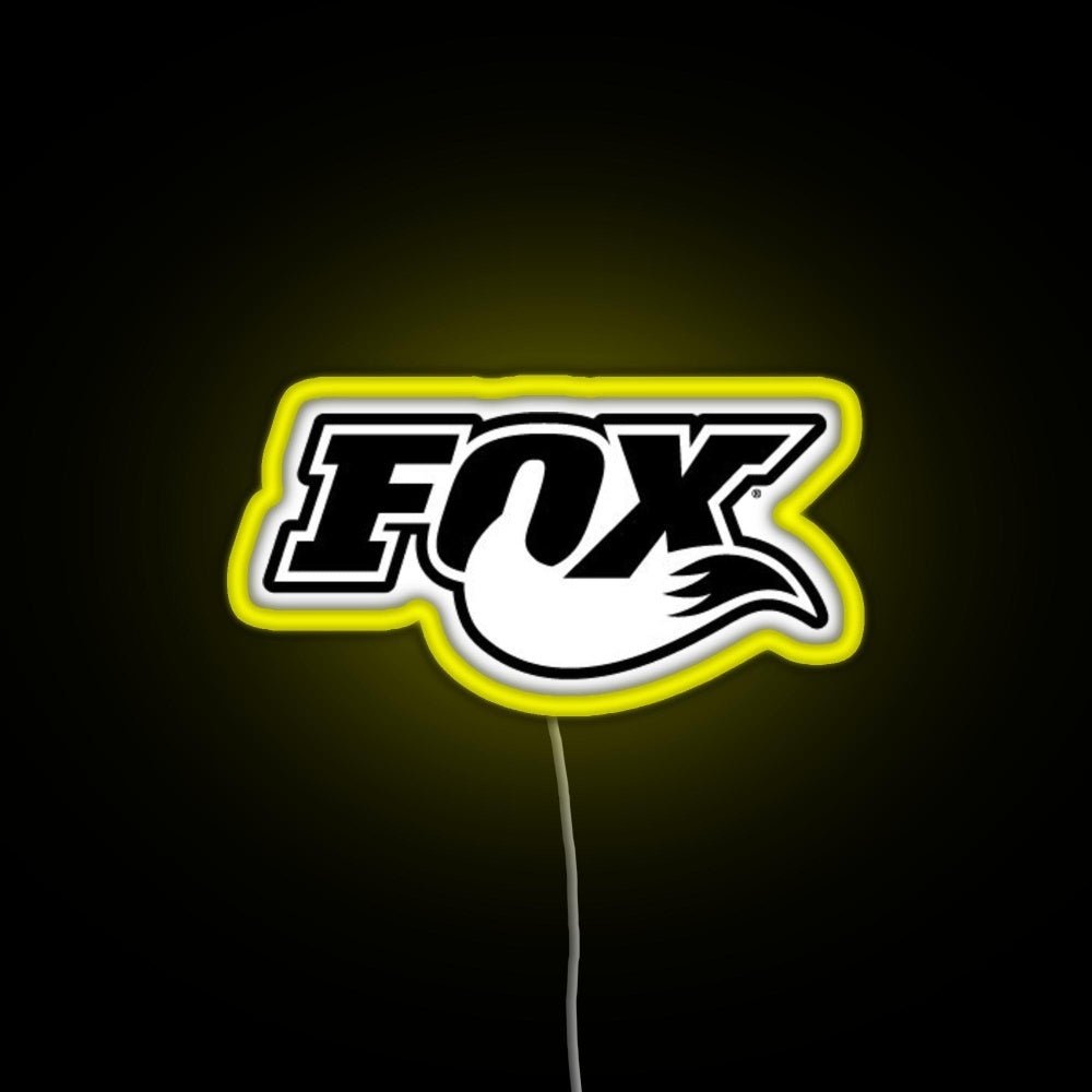 Fox Mtb Rgb Neon Sign - Shineneon