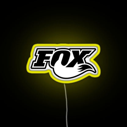 Fox Mtb Rgb Neon Sign - Shineneon