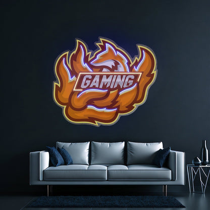 Fox Seven Tails Esport Led Neon Sign Light Custom Led Signs - Shineneon