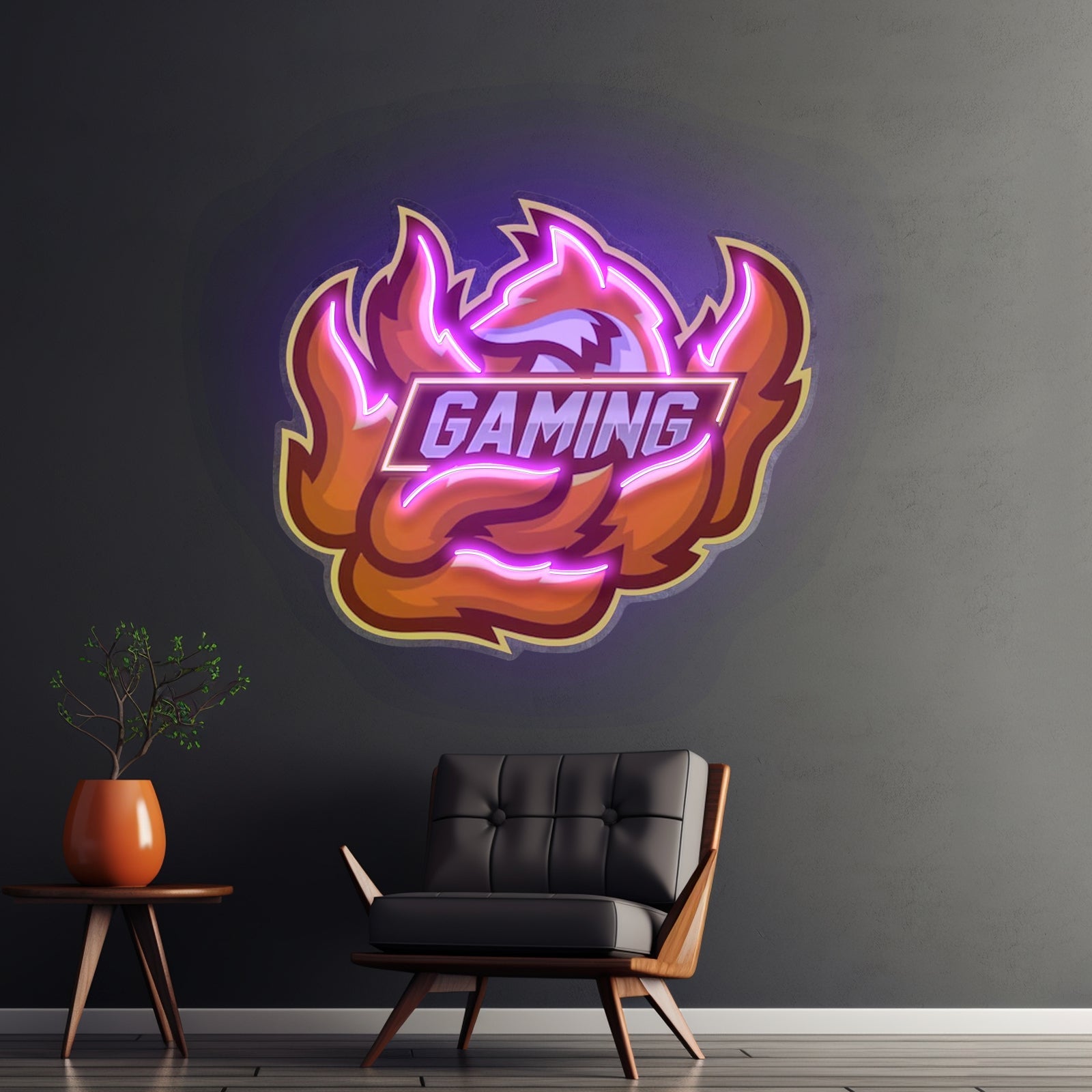 Fox Seven Tails Esport Led Neon Sign Light Custom Led Signs - Shineneon