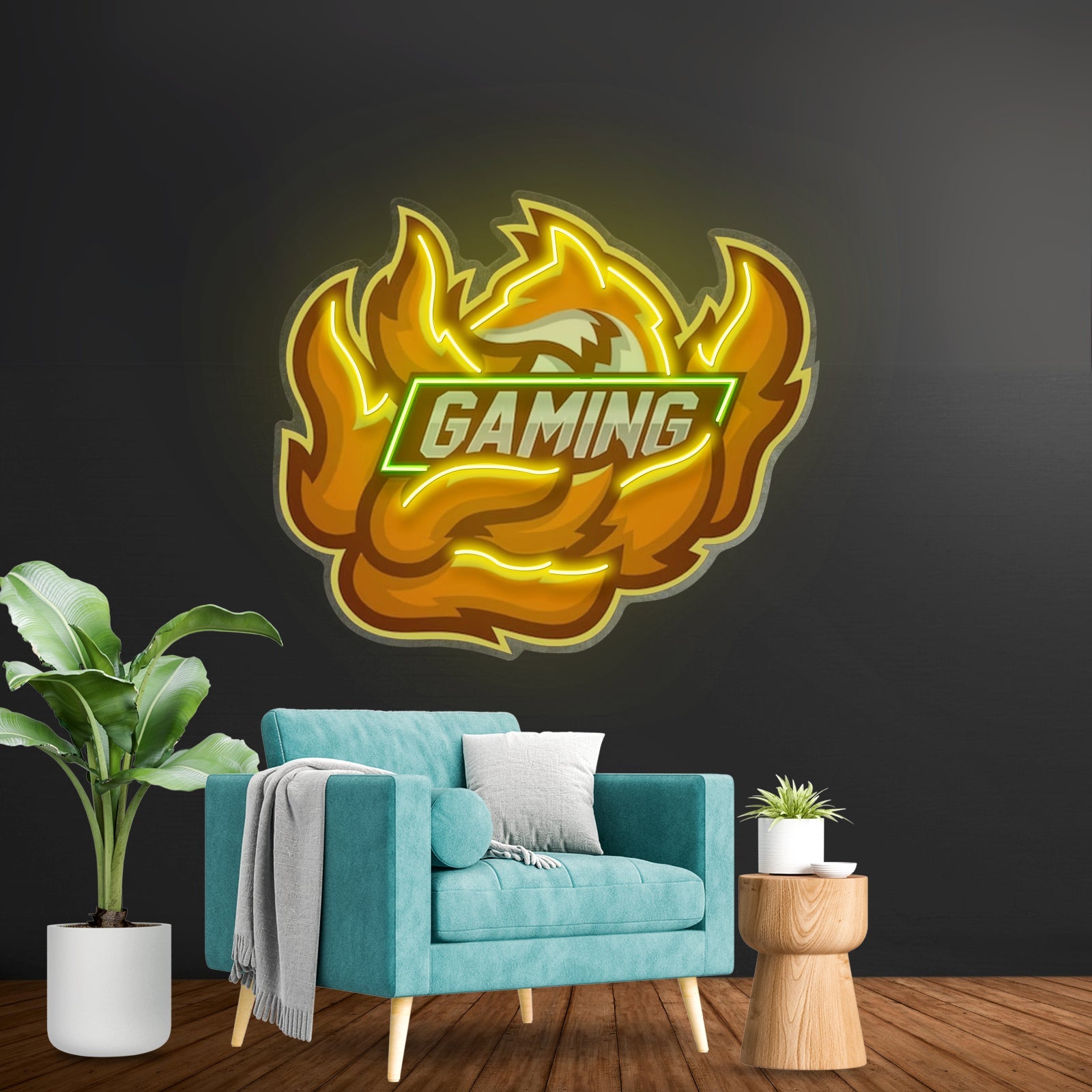 Fox Seven Tails Esport Led Neon Sign Light Custom Led Signs - Shineneon