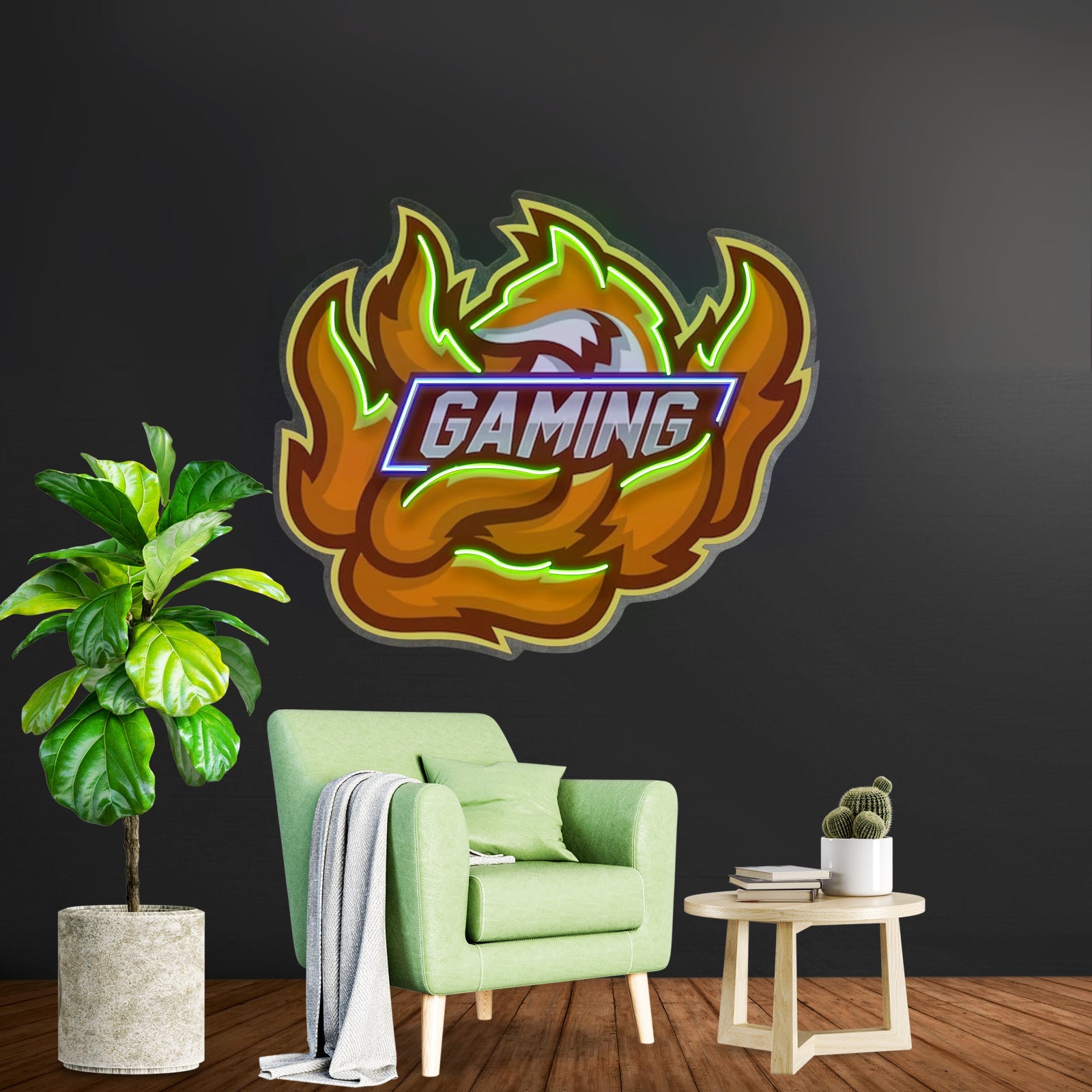 Fox Seven Tails Esport Led Neon Sign Light Custom Led Signs - Shineneon